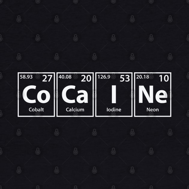 Cocaine (Co-Ca-I-Ne) Periodic Elements Spelling by cerebrands
